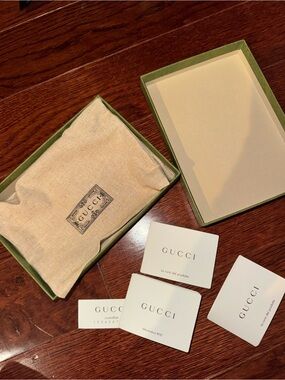 Gucci Beige Dust Bag